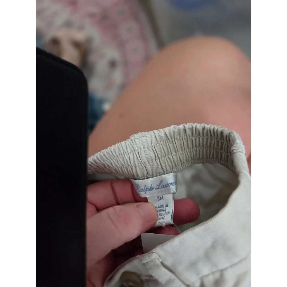 Ralph lauren baby boy shorts 3 mos